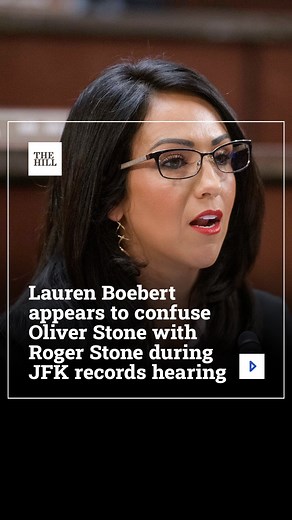Rep. Lauren Boebert (R-Colo.) appeared to confuse Oliver Stone, an American filmmaker and a witness before House lawmakers on Tuesday, with political strategist Roger Stone during a hearing on the release of new documents related to the assassination of John F. Kennedy. “You wrote a book accusing LBJ of being involved in the killing of President Kennedy. Do these most recent releases confirm or negate your initial charge?” Boebert asked. “No, I didn’t,” Oliver Stone said. “If you look closely at