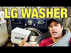 This LG Washer Won’t Drain Every Time | Drain Pump, Hot Water Valve & Door Boot Fix | WM2688HNMA