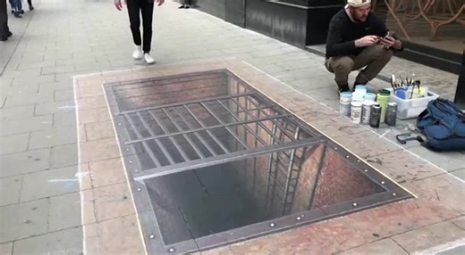 3D Street Art Prank: Hilarious Public Reactions