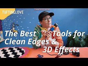 Rug Carving Made Easy: The Best Tools for Clean Edges & 3D Effects | Tuftinglove