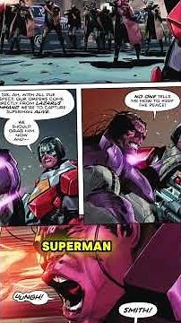 Absolute Superman Survives Three Kryptonite Bullets! 💥 | DC Comics #shorts