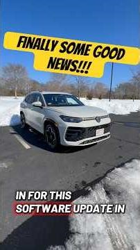 Good News Regarding The Volkswagen Tiguan - Software Update Coming Soon!