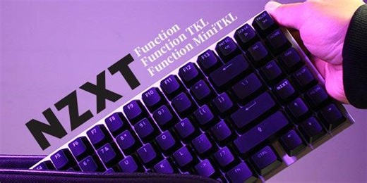 NZXT Function 模組化機械鍵盤 三鍵齊發同步上市！