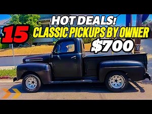 For Sale by Owner: 15 Cool Classic Pickups!