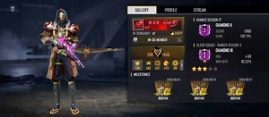 B2K’s Free Fire ID number, stats, K/D ratio and more