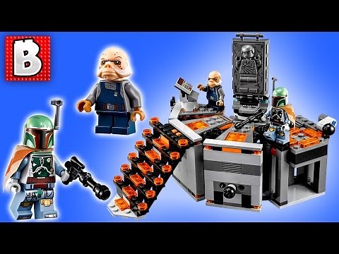 Lego Star Wars Carbon Freezing Chamber Set 75137 | Unbox Build Time Lapse Review