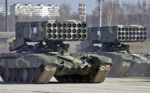 TOS-1喷火坦克——可发射云爆弹的恐怖自行火箭炮