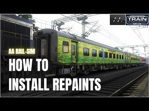 How to install REPAINTS from AA RAIL-SIM separately wothout replacing the original asset #railwork