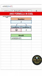 Excel Job Interview Question | AND Formula in Excel 💥💯🚀 #Excel #exceltips #trendingnow #viralreelschallenge #Microsoft | DK TECH Computer GYAN