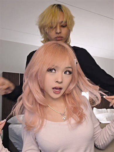 had to steal an old before clip 😭 (hair by @masaki.nyc ) #hair #hairtransformation #hairtransition #pinkhair