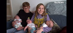 4.8K views · 286 reactions | The most premature identical triplets ever born in the UK were finally all reunited at home together after four months on our Neonatal Unit. The (very slightly) oldest baby, River was finally discharged from our Worcester Neonatal and Transitional Care Units, back home to be with little brothers Beau and Leo and their mum and dad. ITV News covered their reunion back home as lockdown restrictions lifted. | Worcestershire Acute Hospitals NHS Trust | Facebook