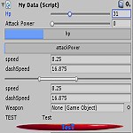 UnityのEditor拡張をしてインスペクタをカスタマイズする