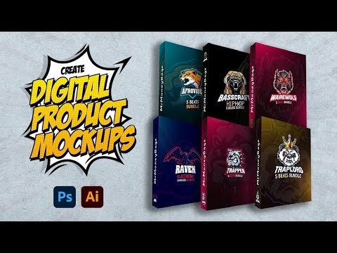 Introduction to Digital Product Mockups | Photoshop & Illustrator Basics