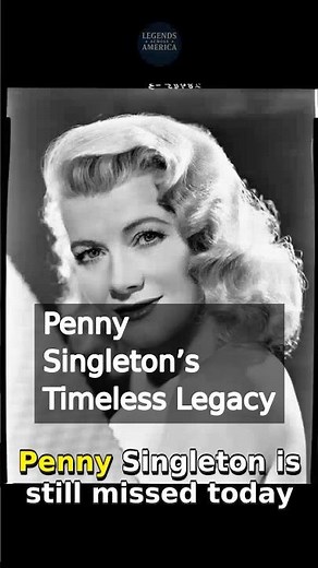 Penny Singleton’s Timeless Legacy