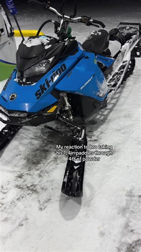 Paddle Adventure in 4ft of Powder