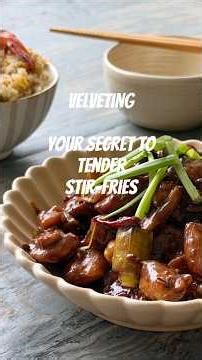 What is velveting?The secret behind that soft, tender, restaurant-style meat.More in the description