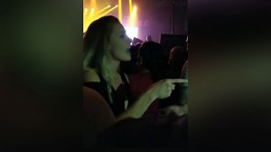 Daughter signs lyrics to deaf dad at Three Days Grace concert