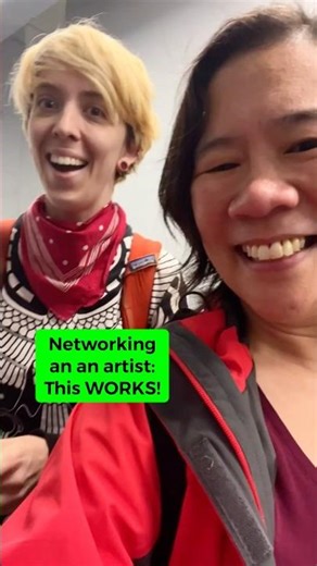 How I Network as an Artist: Easy Things That Work!