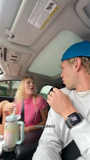 Ordering curbside pickup at Starbucks to get my Fiancés reaction 🤣