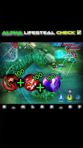 Best Alpha Lifesteal Build 2026 – Unlimited Healing! | #mlbb #mobilelegends