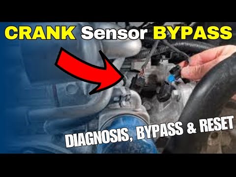 Crank sensor bypass & reset in 9 minutes (+7 signs of bad crankshaft sensor symptoms)