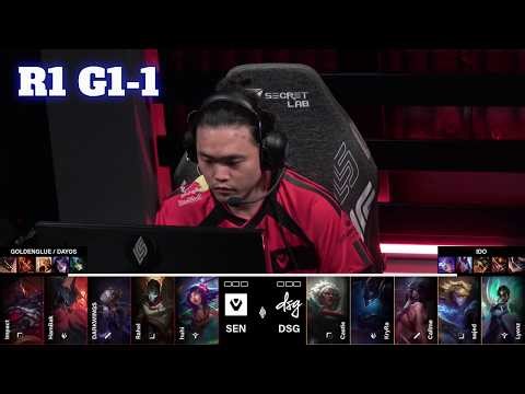 SEN vs DSG - Game 1 | Round 1 Playoffs LCS 2026 Lock-In S16 | Sentinels vs Disguised G1 Full Game