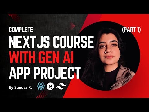 The Ultimate Nextjs Course with Gen AI Project - Part 1 (Understanding Frontend Architecture)