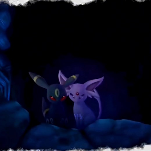 Cute Umbreon and Espeon Wallpaper