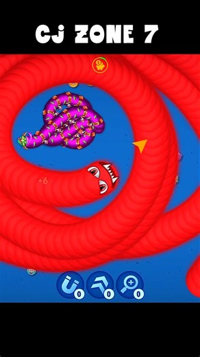 Snake Game 🐍 Worms zone ! Wormate.io #snakegame #wormszone #Wormate.io #shortvideo