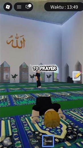 When Roblox Feels Peaceful During the Call to Prayer 😌🕌 #roblox #peacefulmoments #mosque