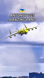 Incredible Antonov 225 landing #antonov #a225 | IronGaming