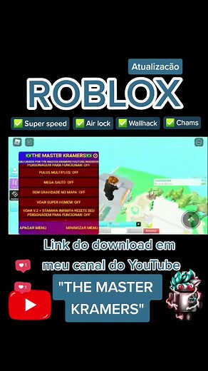 🔥 ROBLOX Atualização | TMK🔥 #robloxgames #robloxtiktok #robloxmod #viraltiktoks #jogosandroid #youtubegames #youtubechannel #viraljogos #modmenu