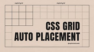 CSS - 还在手动布局？🤔 CSS Grid auto-placement 帮你自动搞定！