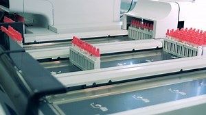 Conveyor Belt Lab Tubes Moving Along Stock Footage Video (100% Royalty-free) 1016639014 | Shutterstock