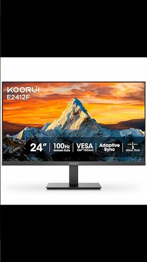 KOORUI 24-inch Computer Monitor Review and Setup Guide