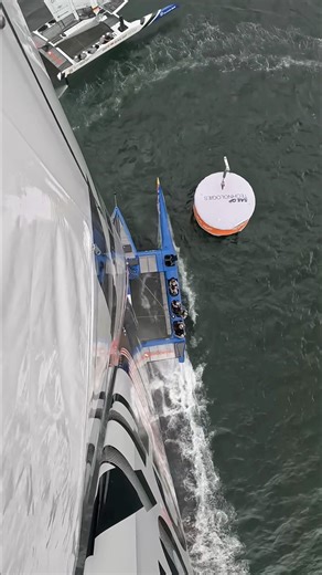 We put a GoPro on top of a 100ft tall Sailboat wing 👀 #sailing #sailgp #sailor #sailboat | United States SailGP Team