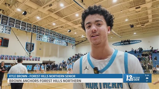 Forest Hills Northern's Kyle Brown named 13 On Your Sidelines MVP of the week