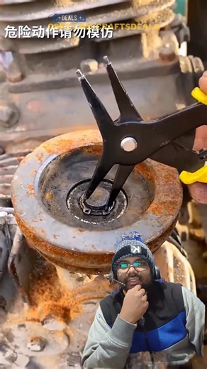 Circlip Pliers Hack That Makes Life So Much Easier! 🔧✨#tools #diy