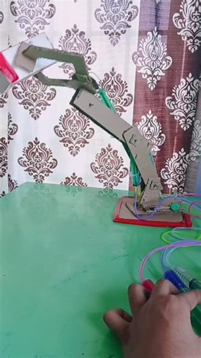 Amazing Hydraulic Robotic Arm #experiment
