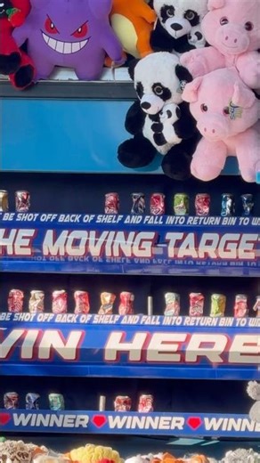 Moving Target #spooky #real #target #prize #fair #plush