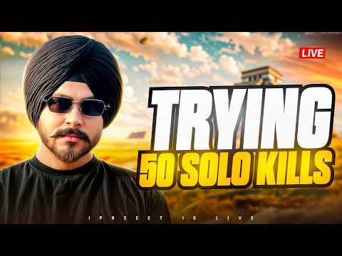 CHALLENGE IN CONQUEROR LOBBY ? 🔥BGMI LIVE WITH IPREEET