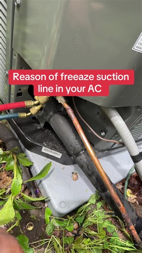 How to Solve AC Suction Line Freeze Issues