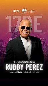 RUBBY PEREZ EN CONCIERTO! MIAMI FLORIDA Tickets | Boletos - La Scala de Miami, Miami | 2022-11-17 - Tickeri.com