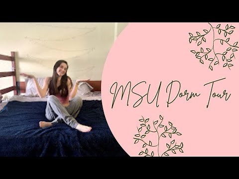 MICHIGAN STATE UNIVERSITY DORM TOUR
