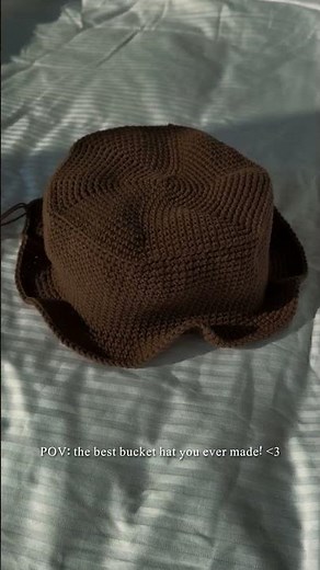 Easy Crochet bucket hat ruffled | FREE PATTERN for beginners #crochet #crochetforbeginners