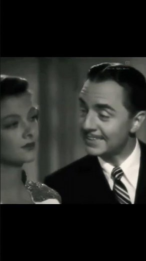 William Powell and Myrna Loy in I Love You Again (1940) #oldmovies #comedy