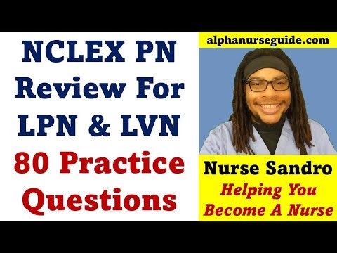 80 NCLEX PN Questions and Answers with Rationales | NCLEX LPN/LVN Review | NCLEX PN Review #15
