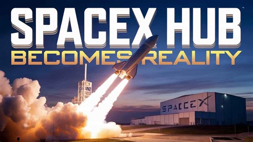 🏠 Elon Musk’s SpaceX Hub Becomes Reality