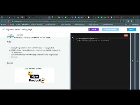 07 Landing Page Project | Introduction to HTML | Sololearn