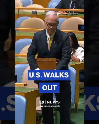 US official walks out during Pezeshkian’s UN speech